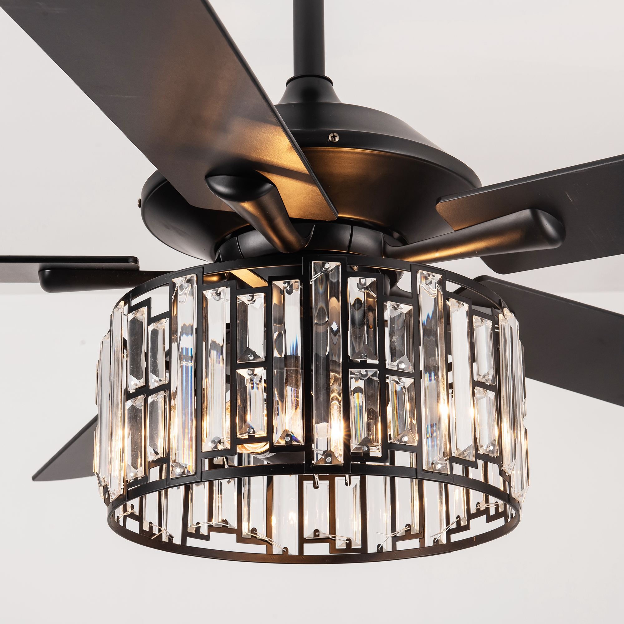 Overstock crystal new arrivals ceiling fans