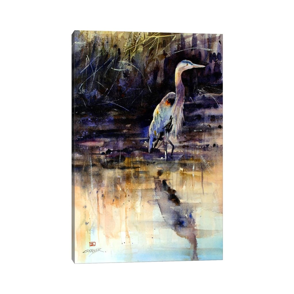 iCanvas "Heron" by Dean Crouser Canvas Print