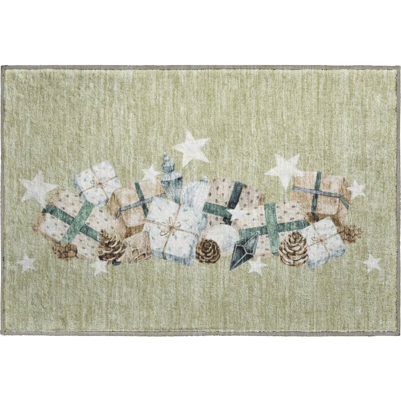 Premium Washable Super Soft Christmas Presents Mayfield Rug