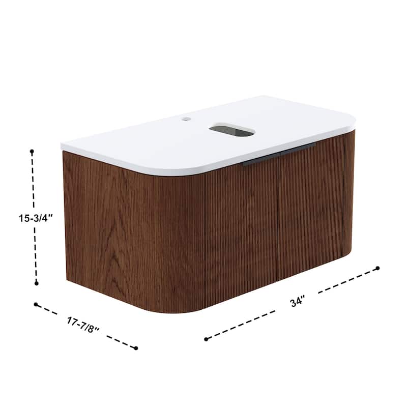 Dillon 36" Single Vanity 5 Pc Combo