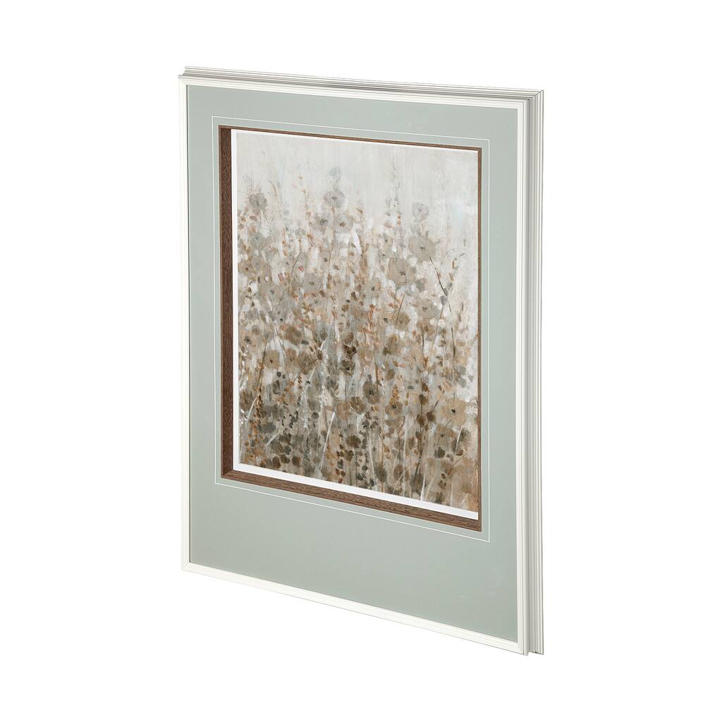 Early Fall Flowers II Framed Art Print