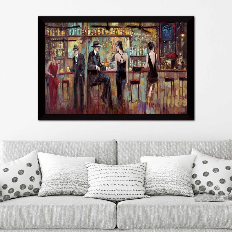 "Happy Hour" by Ruane Manning Print on Acrylic.