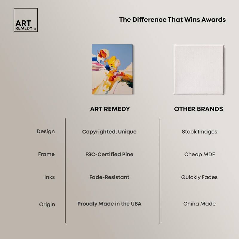 Flippant Bloom II Canvas by Art Remedy, Gallery Wrapped