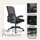 preview thumbnail 5 of 3, Ergonomic Mesh Computer Chair Office Chair With Headrest Lumbar Support 5 Wheels For Grown-ups Women Men