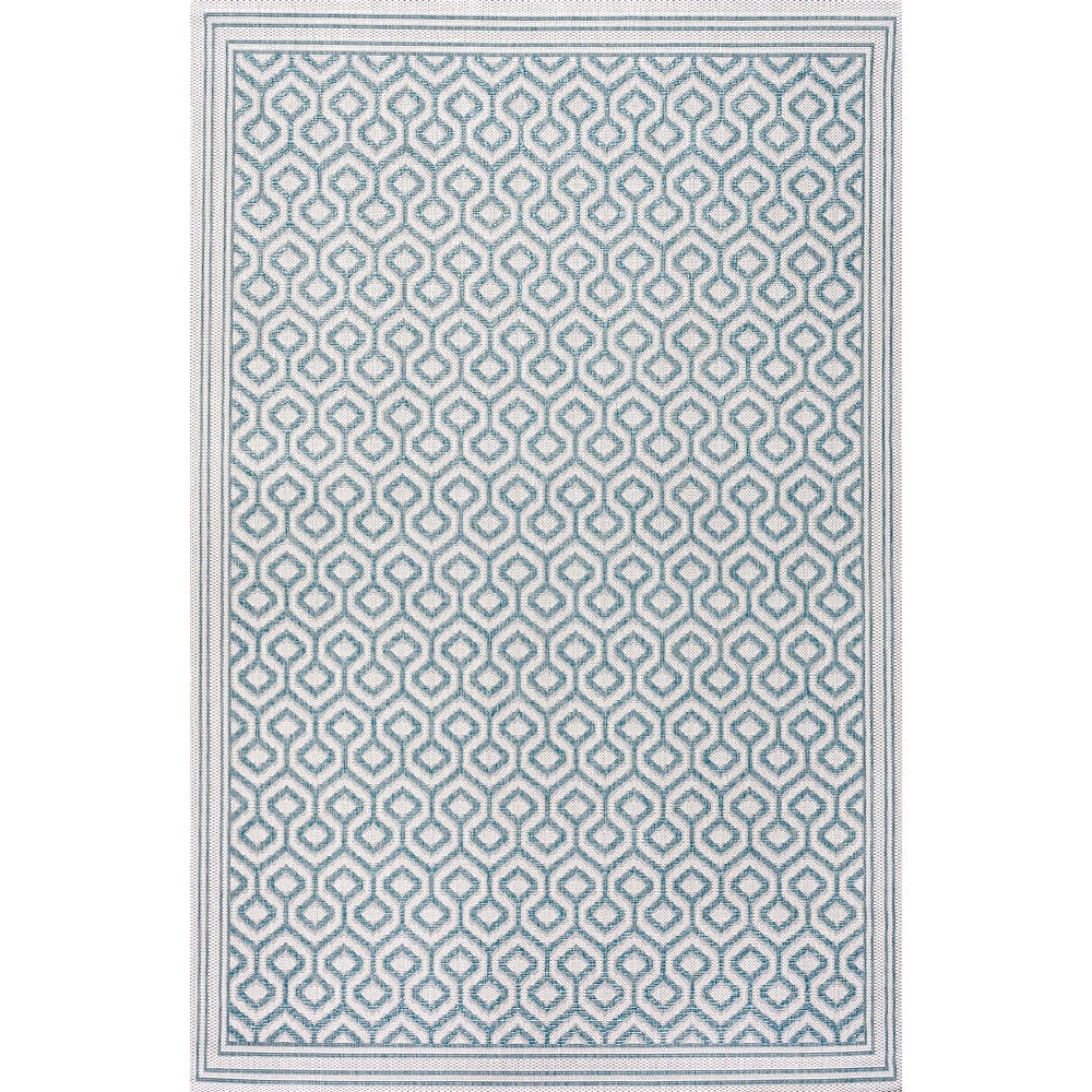 JONATHAN Y Aveiro Diamond Trellis Indoor/Outdoor Area Rug