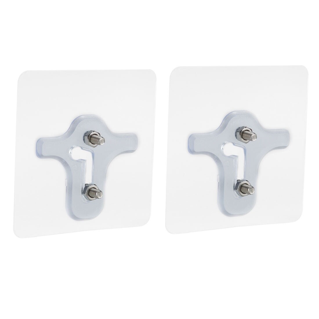 Shop Meike Household Authorized 2pcs Self Stick Screw Wall Hooks Hat Coat Hanger On Sale Overstock 28961338