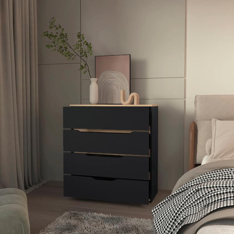 FM Furniture California Style Dresser, With Four Spacious Drawers