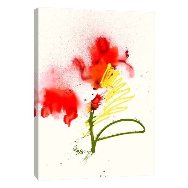 PTM Images 9-108868 PTM Canvas Collection 10" x 8" - "Abstract Rose" Giclee Flowers Art Print on Canvas