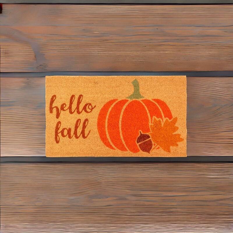 Theia 30 in. x 17 in. Non-Slip Indoor/Outdoor Door Mat