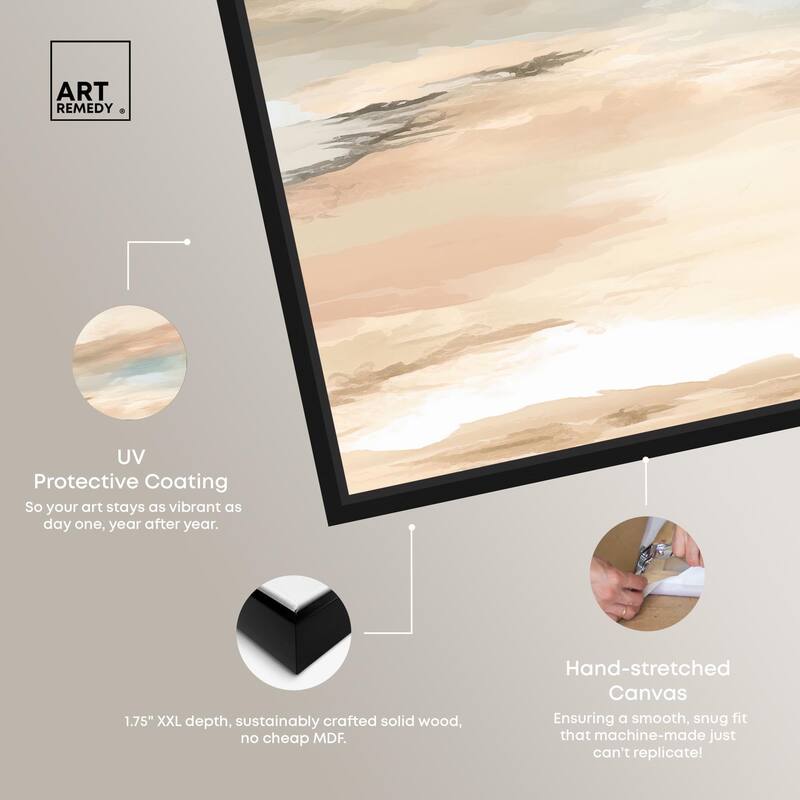 Roseate Skyfall I Canvas by Art Remedy