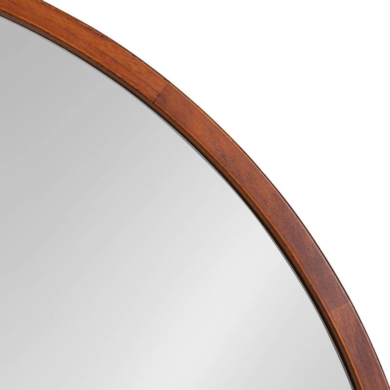 Kate and Laurel Valenti Round Framed Mirror