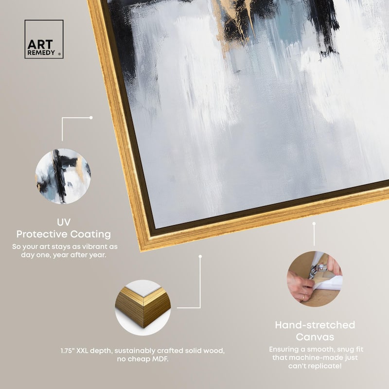 Turbulence II Canvas by Art Remedy