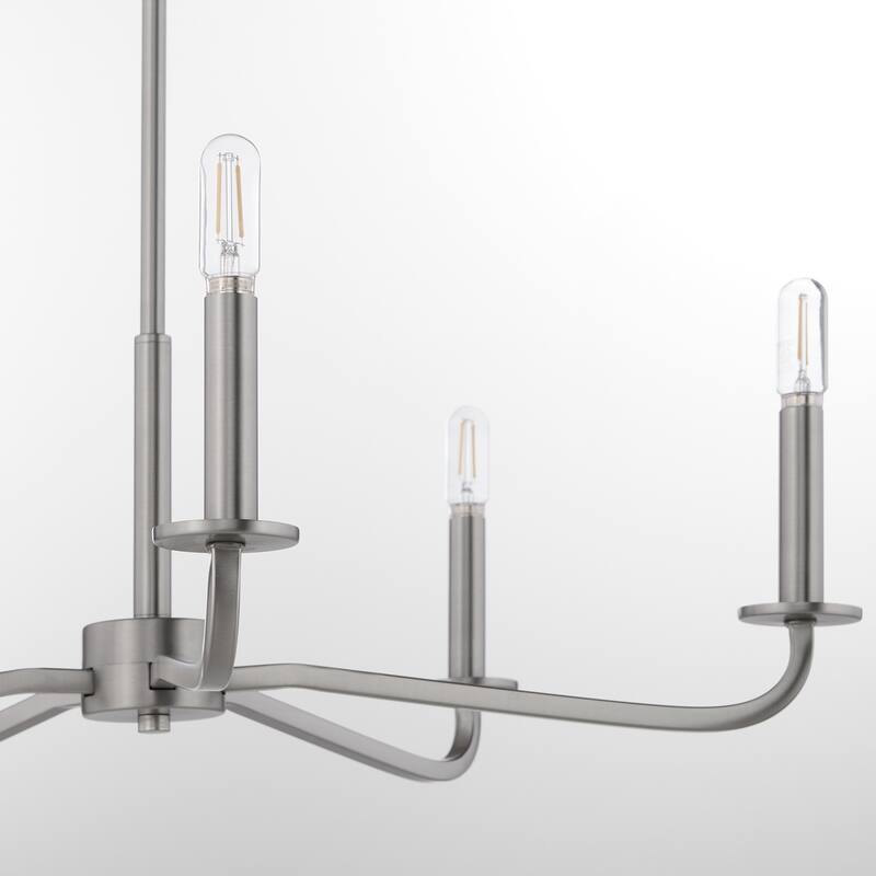 Quorum International 6307-5 Rutherford 5 Light 25" Wide Taper Candle