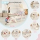 preview thumbnail 4 of 7, EROMMY 7-in-1 Wooden Climbing Set, Montessori Indoor Playground – Pastel Climber, Ideal Toddler Gift