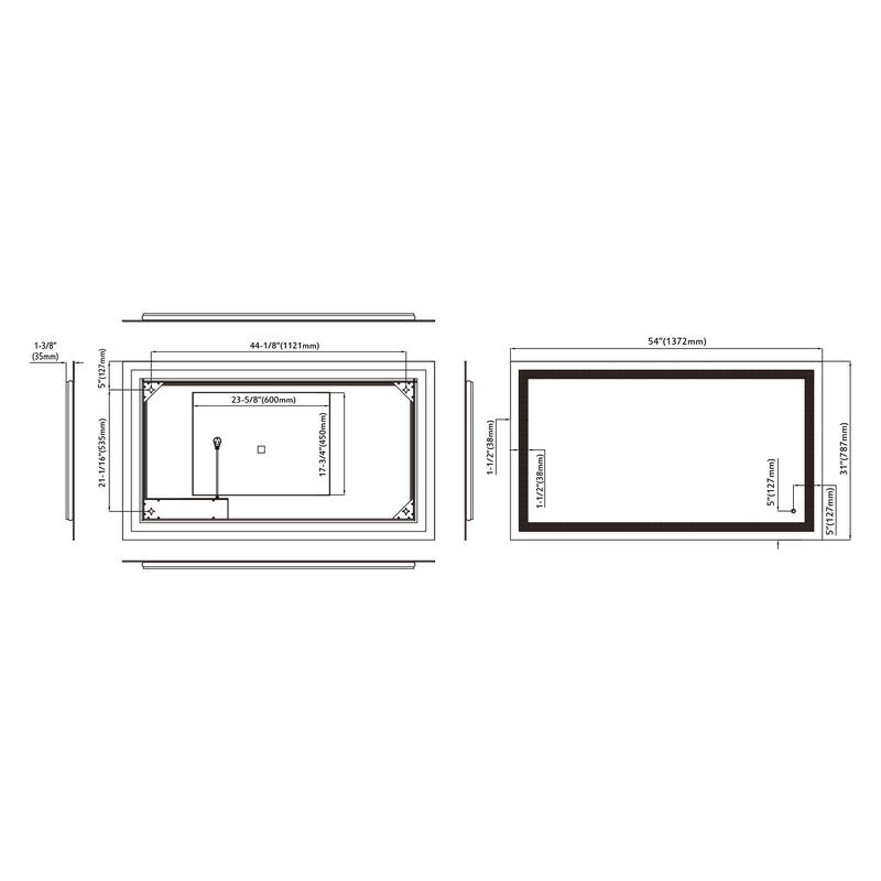 Brae LED Mirror