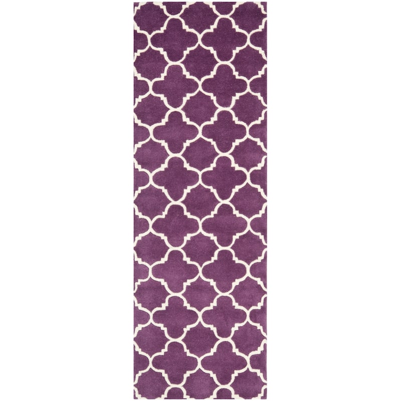 SAFAVIEH, Handmade Chatham Caisa Modern Moroccan Wool Rug