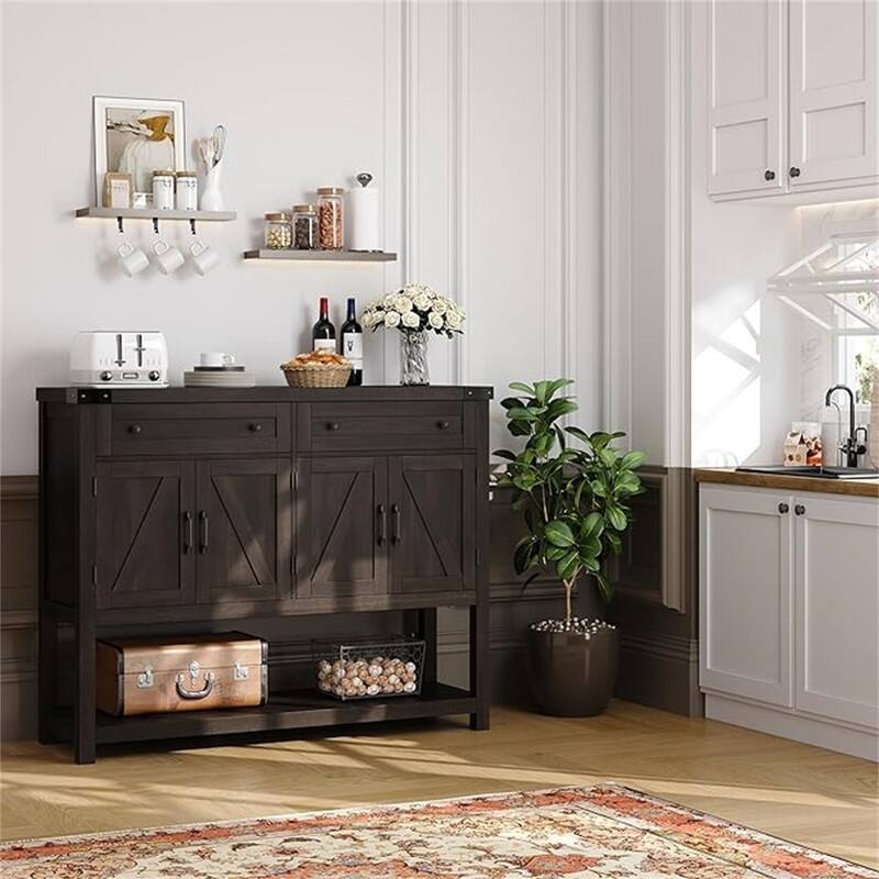 Buffet Cabinet - 14.96"D x 47.24"W x 38.58"H