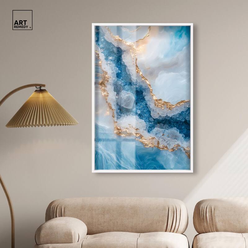 Molten Topaz I Shadowbox by Art Remedy