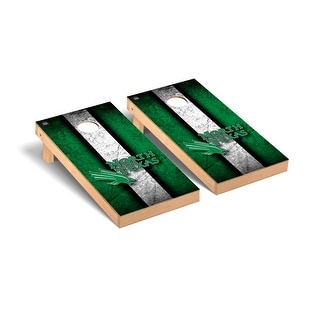 North Texas Mean Green Vintage Cornhole Board Set