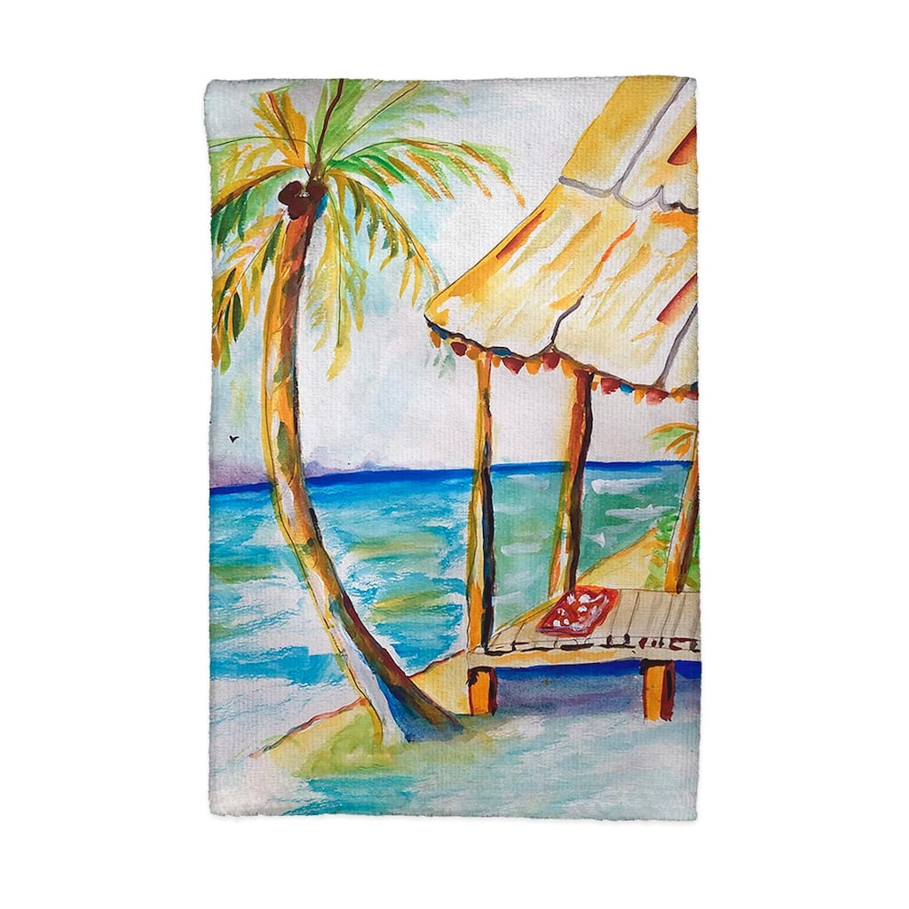 Palms & Hut Kitchen Towel - 16x25