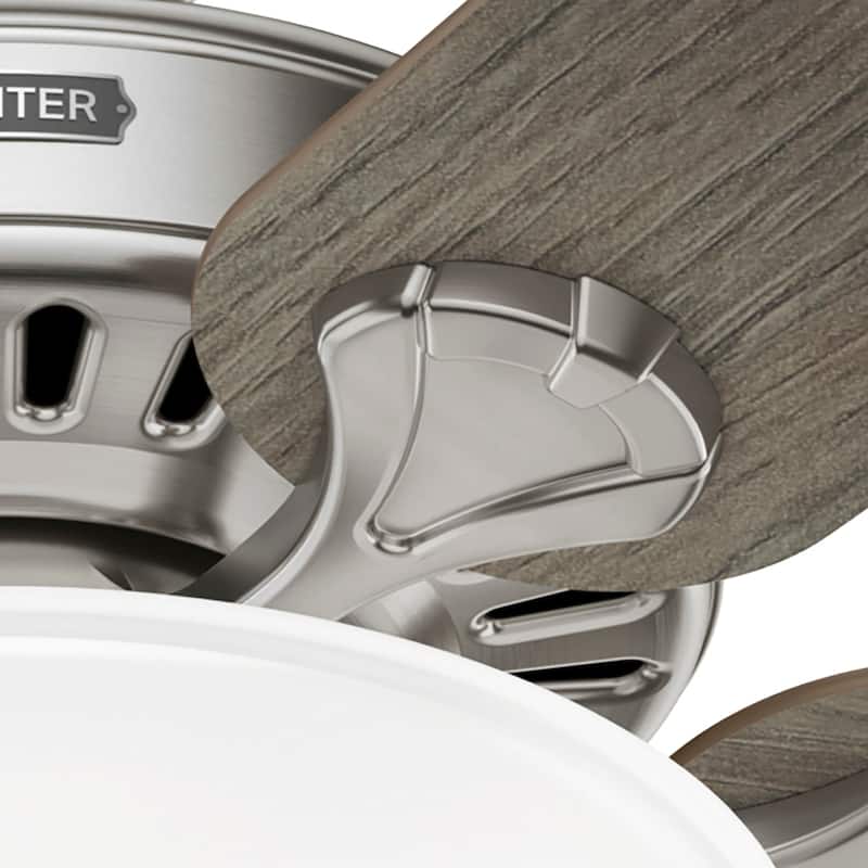 Hunter 52" Pro's Best Traditional Ceiling Fan with LED Light Kit and Pull Chain - DC Motor - ENERGY STAR!