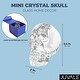 preview thumbnail 2 of 6, Juvale Crystal Skull, Glass Home Decor (2 x 3.4 x 3.4 in)
