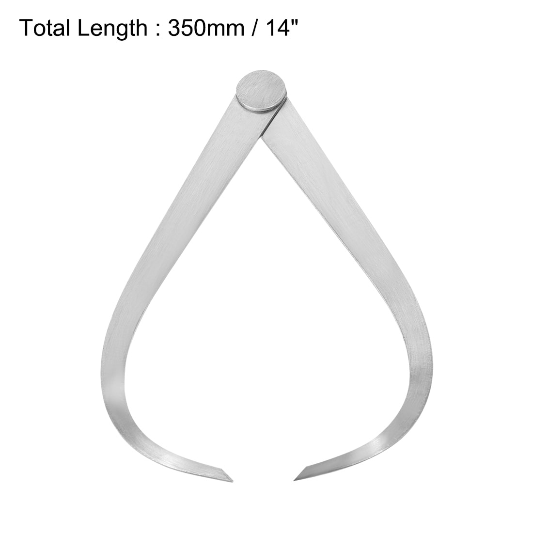 Cyful 350MM Long Firm Joint Metal Measurement Inside Outside Caliper 2 Pcs Cyful 350MM Long Firm Joint Metal Measurement Inside Outside Caliper 2 Pcs
