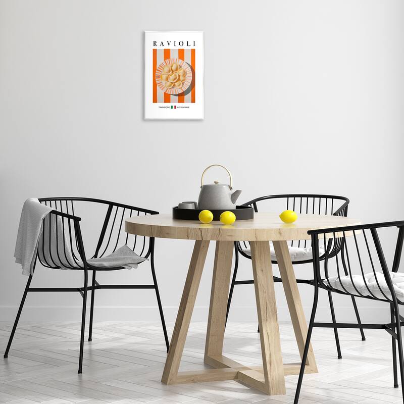 Stupell Traditional Ravioli Pasta Wall Plaque Art Design By Andreas Magnusson