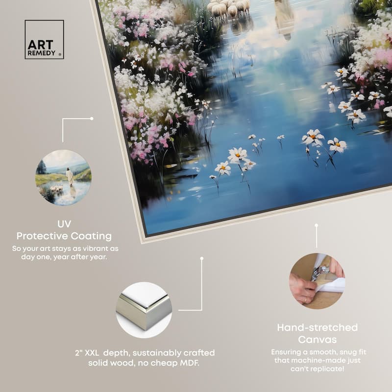 Caretaker's Calm Crossing I Canvas by Art Remedy