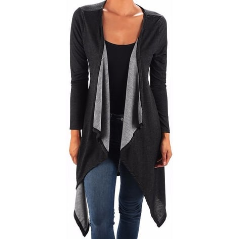 Shop Funfash Plus Size Women Gothic Black Kimono Coat Cardigan
