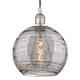 Option Polished Nickel / Light Smoke Deco Swirl