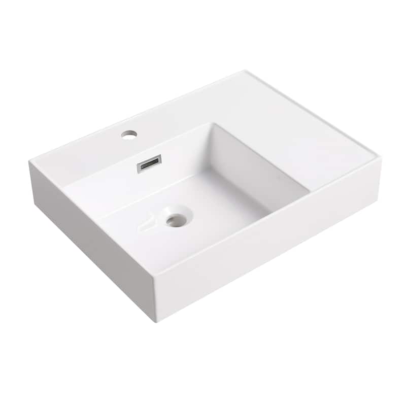 Beingnext 24"/30"/48"/60" Bathroom Vanity with Sink, Freestanding Bathroom Vanity with Soft Close Door