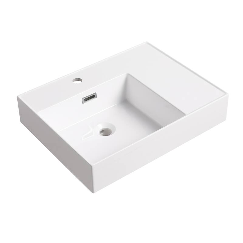 Beingnext 24"/30"/48"/60" Bathroom Vanity with Sink, Freestanding Bathroom Vanity with Soft Close Door and Shelf
