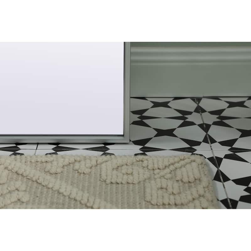 Elegant Lighting MR1B2866 Blaire 28" W x 66" H Modern Arched Bathroom