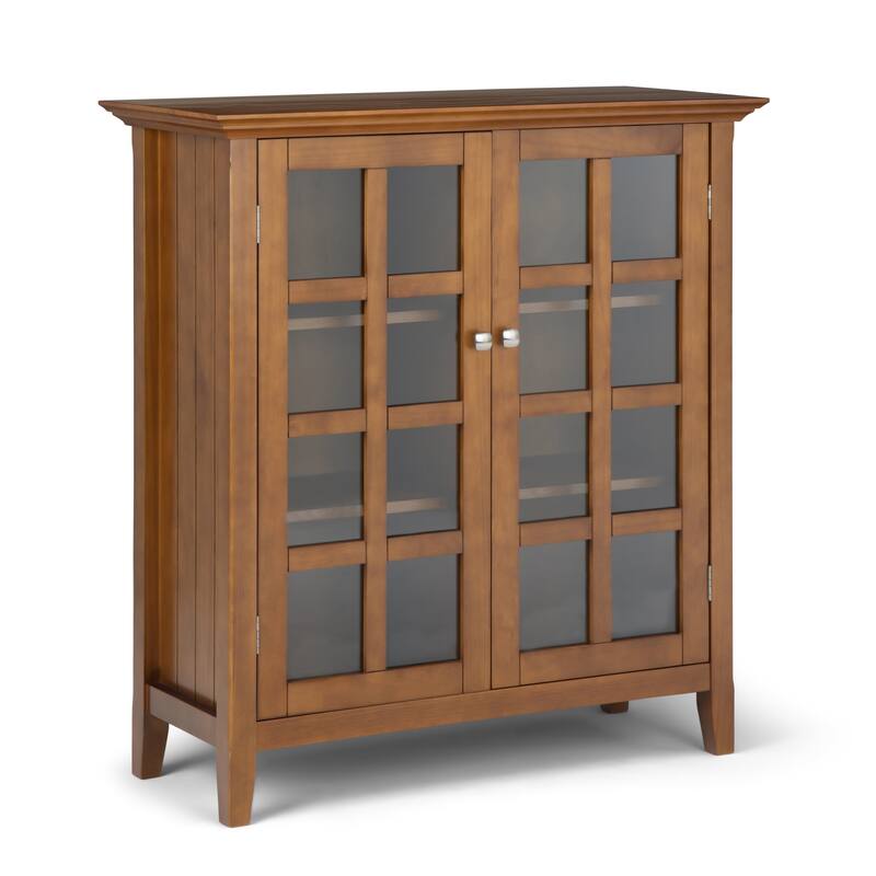WYNDENHALL Normandy 39-in. Solid Wood Storage Cabinet - 39"w x 17"d x 42.2"h