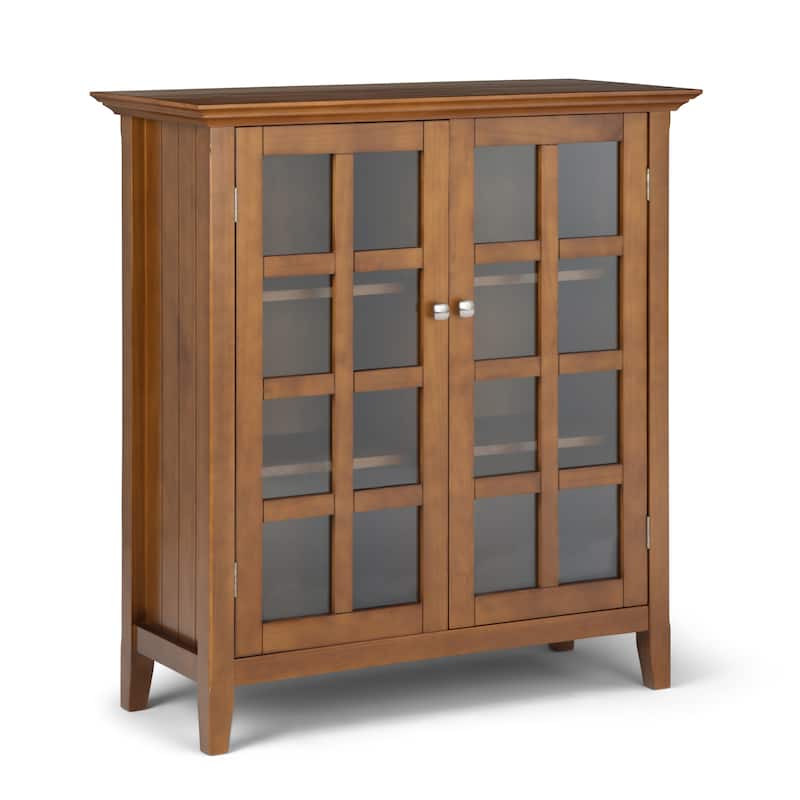 WYNDENHALL Normandy 39-in. Solid Wood Storage Cabinet - 39"w x 17"d x 42.2"h