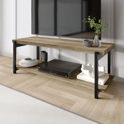 CraftPorch Rustic Metal TV Stand