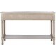 Safavieh Landers Coastal Greige Console Table in the Console Tables