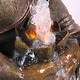 preview thumbnail 12 of 13, Brown Buddha Water Feature with LED Lights