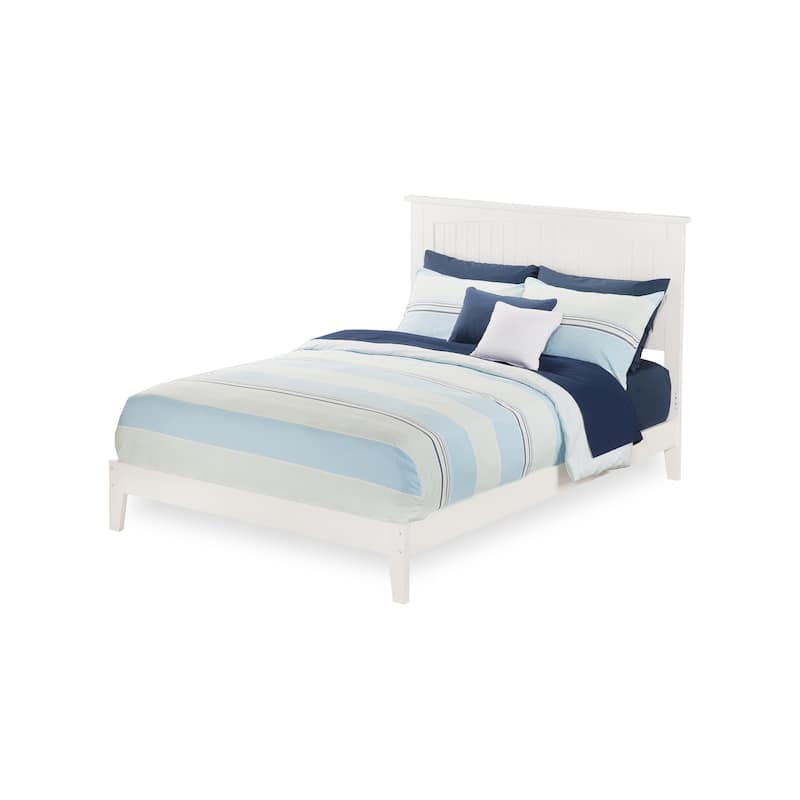 Traditional Bed Frame with Footboard - HomeStock Renaissance Revival Style Bed