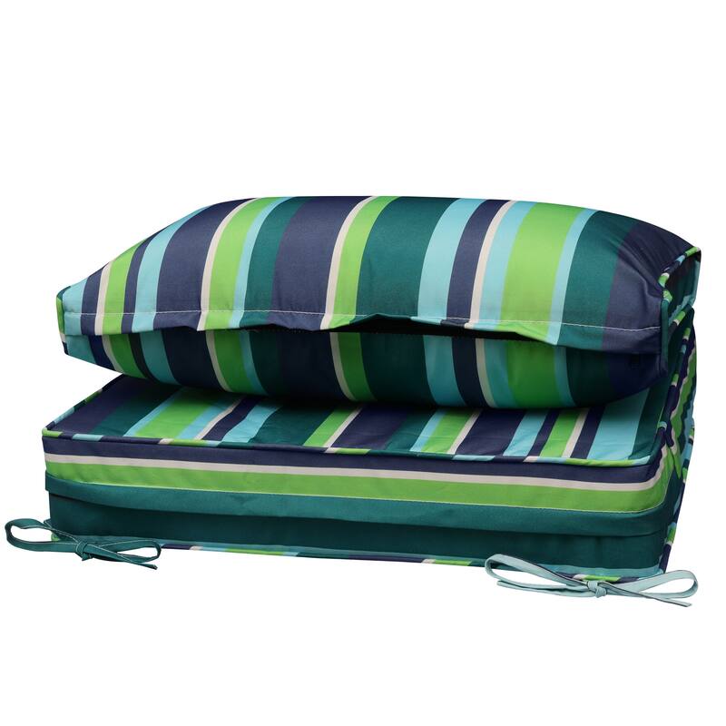 Waterproof Outdoor Deep Seat Cushion Set for Patio Furniture and Chairs