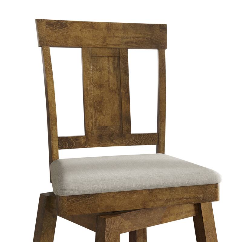 CraftPorch Luxury Swivel Counter Chair with Round Table