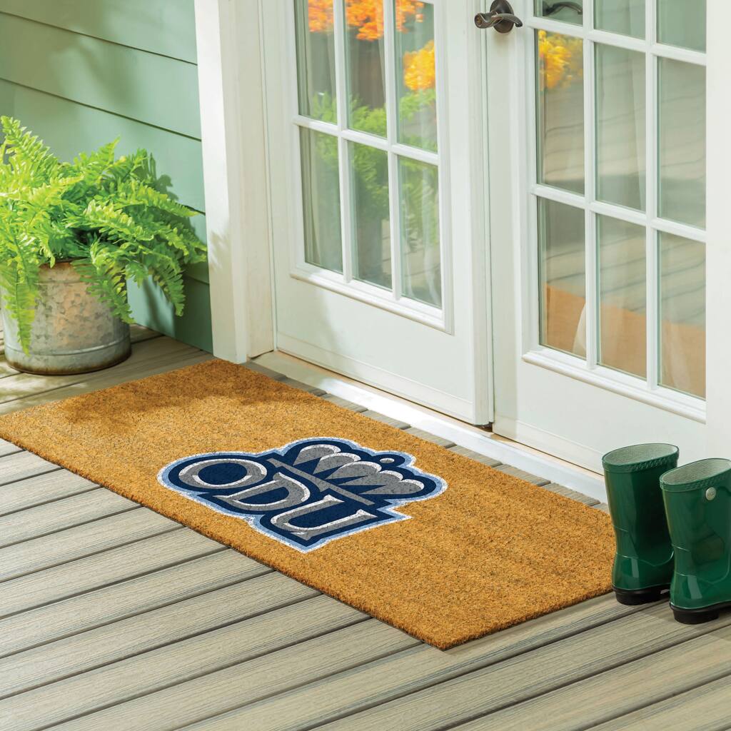 Old Dominion University Full Color Indoor/Outdoor Coir Mat