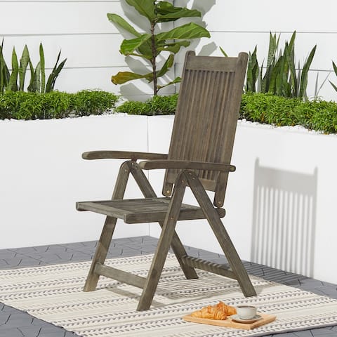 Outdoor Patio 5-Position Reclining Chair