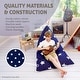 preview thumbnail 6 of 6, Tadpoles Beanbag Cover - Navy W/ Stars