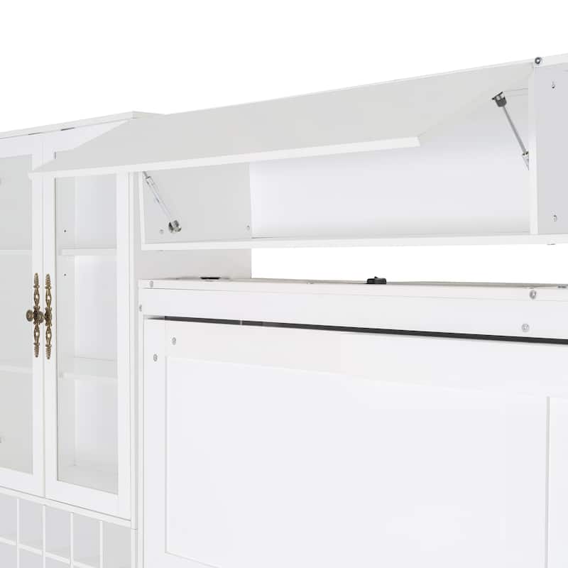 Queen Size Murphy Bed Wall Bed
