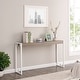 preview thumbnail 36 of 55, SEI Furniture Macen Modern Narrow Industrial Console Table