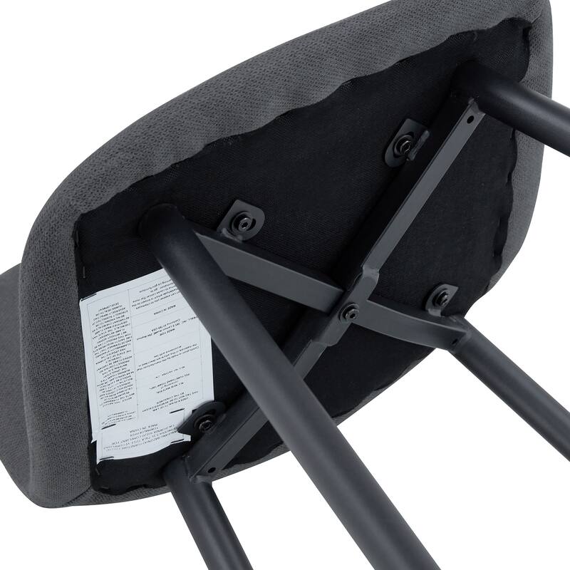 Industrial Bar Height Stools with Back, Counter Height Bar Chairs, with Metal Legs & Soft Backrest Easy to Assemble
