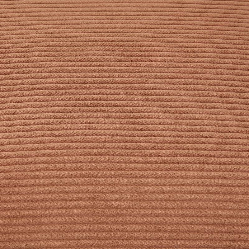 U-Shaped Sectional Sofa with 2 Movable Ottomans, Comfy Corduroy Upholstered 4 Seater Sofa, Lounge Sofa with Storage Armrests