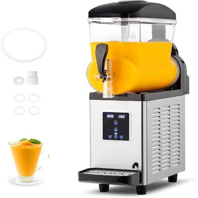 4 Gallon 110V 430W Stainless Steel Slushie Machine